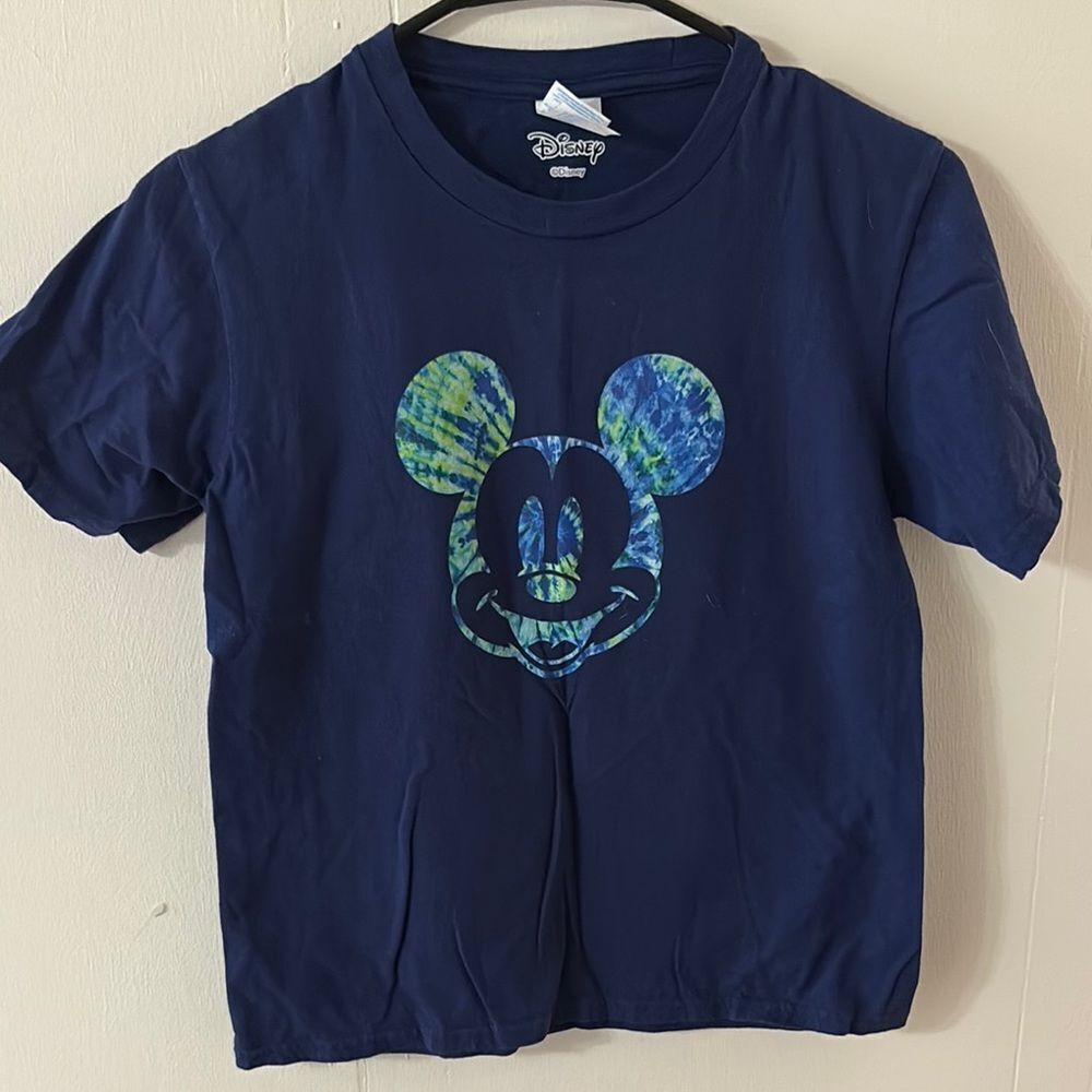 Disney Kids Navy Blue Mickey Mouse T-Shirt